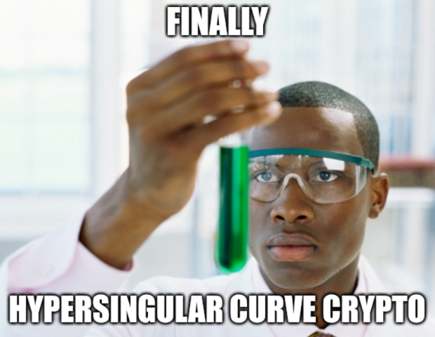 finally: hypersingular curve crypto